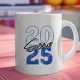 Class Of 2025 Senior Graduation 2025 Blue Graphic Print Coffee Mug