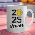 Class Of 2025 Softball Senior Graduation Graduate Women Graphic Print Coffee Mug