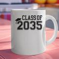 Class Of 2035 First Day Of School Graduation Graphic Print Coffee Mug