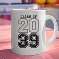 Class Of 2039 Blue Graduation Senior Student Tee Graphic Print Coffee Mug