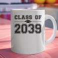 Class Of 2039 Grow With Me First Day Of School Graduation Graphic Print Coffee Mug