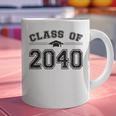 Class Of 2040 Grow With Me Graduation First Day Of School Graphic Print Coffee Mug
