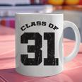 Class Of 31 Date High School Kindergarten Graduation Shirt Graphic Print Coffee Mug