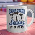 Color Guard Senior 2026 Flags Marching Band Graduation Grad Graphic Print Coffee Mug