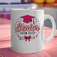 Coquette Pink Bow Senior 2026 2027 Graduation Graphic Print Coffee Mug