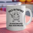 Cowboy Frog Overstimulated Western Meme Introverts Graphic Print Coffee Mug