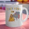 Cozy Vibes Atmospheric Introvert Graphic Print Coffee Mug
