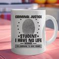 Criminal Justice School Degree Graduation Day Student Graphic Print Coffee Mug