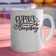 Cupid's Homebody Introvert Valentine's Day Home Graphic Print Coffee Mug