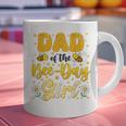 Dad Of The Bee Day Girl Flower Birthday Family Matching Graphic Print Coffee Mug