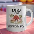 Dad Of The Birthday For Boy Barnyard Farm Animals Party Graphic Print Coffee Mug Dad Of The Birthday For Boy Barnyard Farm Animals Party Graphic Print Coffee Mug