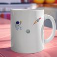 Dad Of The Birthday Boy Space Astronaut Birthday Family Graphic Print Coffee Mug