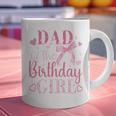 Dad Of The Birthday Girl Bow Cute Pink Matching Family Party Graphic Print Coffee Mug