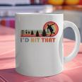 Disc Golf I'd Hit That Frisbee Golfer Retro Men Dad Graphic Print Coffee Mug Disc Golf I'd Hit That Frisbee Golfer Retro Men Dad Graphic Print Coffee Mug