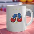 Discipline Arsenal Pinoy Nostalgia Filipino Tsinelas Premium Tri-Blend Graphic Print Coffee Mug