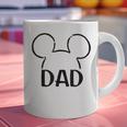Disney Mickey And Friends Dad Mickey Ears Outline Logo Graphic Print Coffee Mug