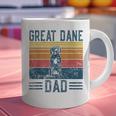 Dog Dad Vintage Great Dane Dad Men Women Kids Graphic Print Coffee Mug