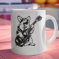 Dog Guitarist Guitar Pembroke Welsh Corgi Dad Mom Graphic Print Coffee Mug