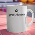Dog Treat Dealer Vintage Pet Print Dog Dad Mom Graphic Print Coffee Mug