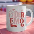 Elder Emo Retro Punk Typography Nostalgia Graphic Print Coffee Mug Elder Emo Retro Punk Typography Nostalgia Graphic Print Coffee Mug