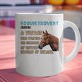 Equinetrovert Definition Equine Horse Riding Introvert Graphic Print Coffee Mug Equinetrovert Definition Equine Horse Riding Introvert Graphic Print Coffee Mug