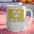 Fallout Shelter Nuclear War Radioactive Nostalgia T-Shirt Graphic Print Coffee Mug