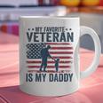 Father Veterans Day My Favorite Veteran Is My Daddy For Kids Graphic Print Coffee Mug