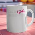 Father's Day Dad From Girl Outnumbered Graphic Print Coffee Mug