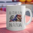 My Favorite Airman Calls Me Nana Air Force Graduation Nana Graphic Print Coffee Mug