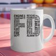 Fire Academy Graduation T-Shirt Firefighter Support Tee Graphic Print Coffee Mug