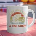 Fishing Even Jesus Had Fish Story Bass Dad Christian Graphic Print Coffee Mug