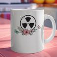 Floral Rad Tech Radiology Graduation X-Ray Tech Graphic Print Coffee Mug
