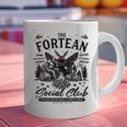 Fortean Social Club Bigfoot Mothman Alien Cryptid Introvert Graphic Print Coffee Mug