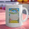 Frutiger Aero Aesthetic Rainbow Glitch Art Graphic Print Coffee Mug