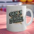 Gen X Lots Of Memories No Evidence Nostalgia Throwback Quote Premium Tri-Blend Graphic Print Coffee Mug