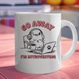 Go Away I´m Introverting Stay Home Socially Awkward Graphic Print Coffee Mug Go Away I´m Introverting Stay Home Socially Awkward Graphic Print Coffee Mug