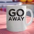 Go Away Sarcastic Antisocial Introvert Saying Graphic Print Coffee Mug Go Away Sarcastic Antisocial Introvert Saying Graphic Print Coffee Mug
