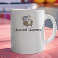 Goose Licensed Listener Psychology School Graduation Graphic Print Coffee Mug
