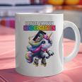 Graduation Kindergarten Unicorn Roller Skate Girls Grad Graphic Print Coffee Mug