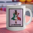 Graduation Latina Educated La Graduada Mexican Bingo Card Graphic Print Coffee Mug