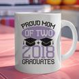 Graduation Shirt For Mom Of Twins Proud Mom Twins Tee Graphic Print Coffee Mug