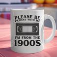 Over The Hill Please Be Patient I'm From The 1900s VHS Graphic Print Coffee Mug