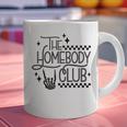 The Homebody Club Retro Introvert Antisocial Graphic Print Coffee Mug
