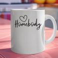 Homebody At Home Lets Stay Home Introvert Graphic Print Coffee Mug