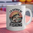 Id Rather Be Fishing Largemouth Bass Fish Dad Jokes Graphic Print Coffee Mug