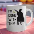 I'm Done With This BS College Graduation Shirt Graphic Print Coffee Mug