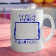 Interactive Preschool GraduationShirt Graphic Print Coffee Mug