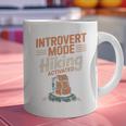 Introvert Mode Hiking Activated Hiker Graphic Print Coffee Mug Introvert Mode Hiking Activated Hiker Graphic Print Coffee Mug