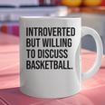 Introverted Basketball Player Basketball Introvert Graphic Print Coffee Mug Introverted Basketball Player Basketball Introvert Graphic Print Coffee Mug