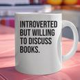 Introverted Bookworm Books Introvert Graphic Print Coffee Mug Introverted Bookworm Books Introvert Graphic Print Coffee Mug